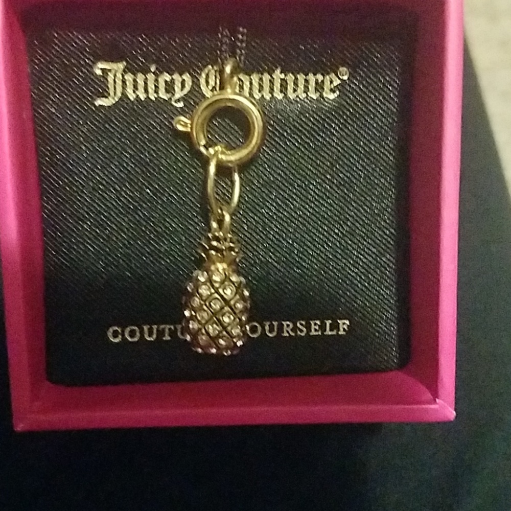Juicy couture pineapple charm